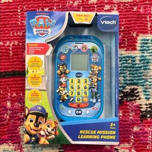 VTech PAW Patrol Rescue Mission Learning Phone - Blue